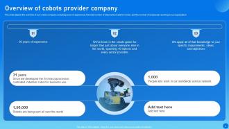 Types Of Cobots IT Powerpoint Presentation Slides Engaging Colorful
