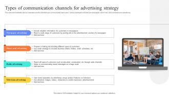 Types Of Communication Channels For Advertising Strategy