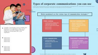 Types Of Corporate Communications You Can Use Establishing Effective Stakeholder