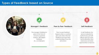 Types Of Feedback Based On Source Training Ppt