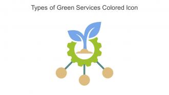 Types Of Green Services Colored Icon In Powerpoint Pptx Png And Editable Eps Format
