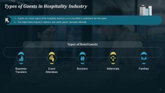Types Of Guests In Hospitality Industry Training Ppt