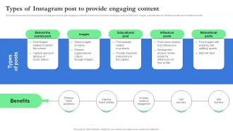 Types Of Instagram Post To Provide Engaging Record Label Branding And Revenue Strategy SS V