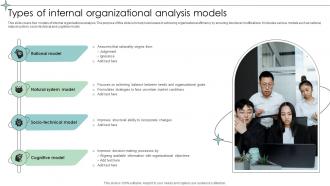 Types Of Internal Organizational Analysis Models