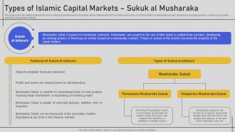 Types Of Islamic Capital Markets Sukuk Al Musharaka Comprehensive Overview Fin SS V