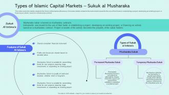 Types Of Islamic Capital Markets Sukuk Shariah Compliant Finance Fin SS V