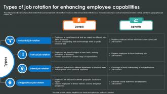 Types Of Job Rotation For Enhancing Employee Capabilities
