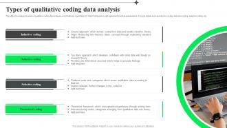 Types Of Qualitative Coding Data Analysis