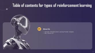 Types Of Reinforcement Learning IT Powerpoint Presentation Slides V Best Appealing