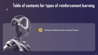 Types Of Reinforcement Learning IT Powerpoint Presentation Slides V Designed Informative