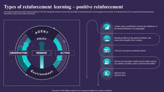 Types Of Reinforcement Learning Positive Reinforcement Sarsa Reinforcement Learning It