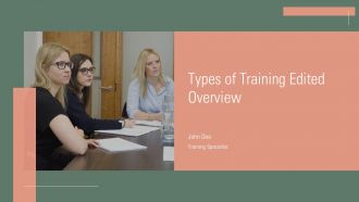 Types Of Training Edited Overview PPT Template ACP
