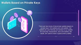 Types Of Wallets Based On Private Keys Training Ppt