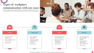 Types Of Workplace Communication With Use Cases