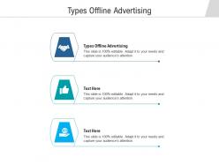 Types offline advertising ppt powerpoint presentation icon templates cpb