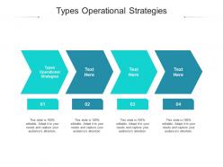 Types operational strategies ppt powerpoint presentation outline graphic images cpb