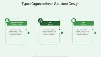 Types Organizational Structure Design In Powerpoint And Google Slides Cpb