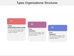 Types organizational structures ppt powerpoint presentation layouts microsoft cpb