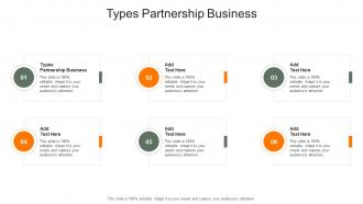 Types Partnership Business In Powerpoint And Google Slides Cpb