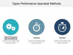 Types performance appraisal methods ppt powerpoint presentation portfolio samples cpb