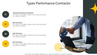 Types Performance Contractor In Powerpoint And Google Slides Cpb