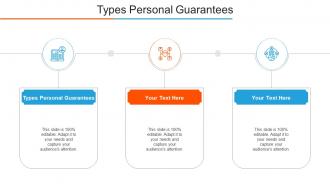 Types Personal Guarantees Ppt Powerpoint Presentation Styles Rules Cpb