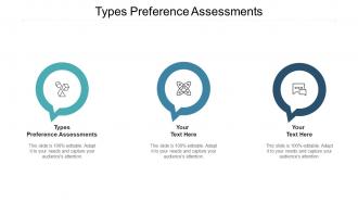 Types preference assessments ppt powerpoint presentation pictures inspiration cpb