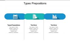 Types prepositions ppt powerpoint presentation inspiration slides cpb