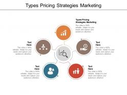 Types pricing strategies marketing ppt powerpoint presentation outline layout ideas cpb