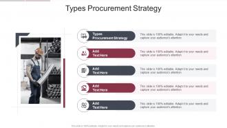 Types Procurement Strategy In Powerpoint And Google Slides Cpb