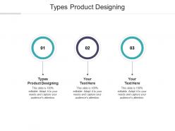 Types product designing ppt powerpoint presentation summary diagrams cpb
