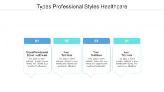 Types professional styles healthcare ppt powerpoint presentation professional inspiration cpb