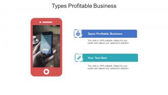 Types profitable business ppt powerpoint presentation portfolio graphics download cpb