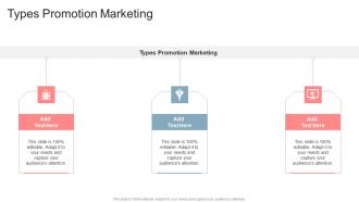 Types Promotion Marketing In Powerpoint And Google Slides Cpb