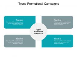 Types promotional campaigns ppt powerpoint presentation ideas grid cpb