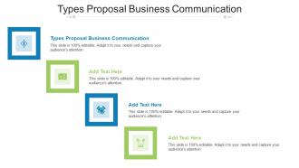 Types Proposal Business Communication In Powerpoint And Google Slides Cpb