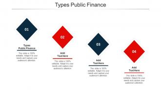 Types Public Finance Ppt Powerpoint Presentation Infographics Examples Cpb
