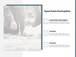Types public participation ppt powerpoint presentation guide cpb