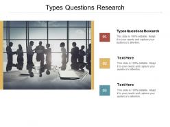 Types questions research ppt powerpoint presentation infographics graphics tutorials cpb