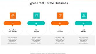 Types Real Estate Business In Powerpoint And Google Slides Cpb