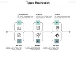 Types redirection ppt powerpoint presentation diagram graph charts cpb