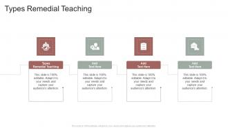 Types Remedial Teaching In Powerpoint And Google Slides Cpb