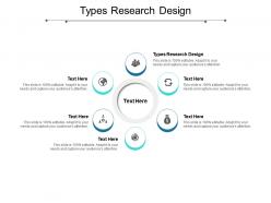 Types research design ppt powerpoint presentation infographic template layout cpb