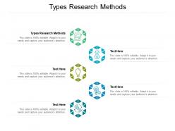 Types research methods ppt powerpoint presentation ideas example topics cpb