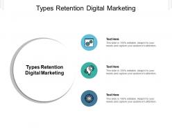 Types retention digital marketing ppt powerpoint presentation infographics icon cpb