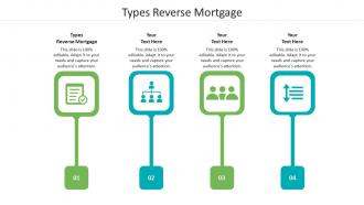 Types reverse mortgage ppt powerpoint presentation inspiration deck cpb