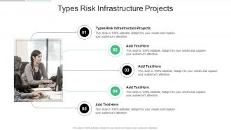 Types Risk Infrastructure Projects In Powerpoint And Google Slides Cpb