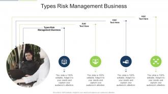 Types Risk Management Business In Powerpoint And Google Slides Cpb