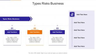 Types Risks Business In Powerpoint And Google Slides Cpb