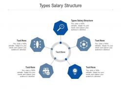 Types salary structure ppt powerpoint presentation slides gallery cpb